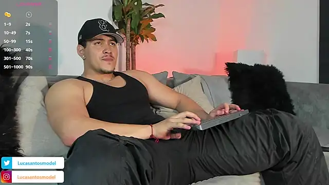 lucasanto  online show from January 22, 2025, 4:34 am