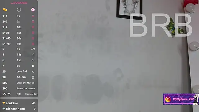 Kittysweetlove online show from December 2, 2024, 7:11 pm