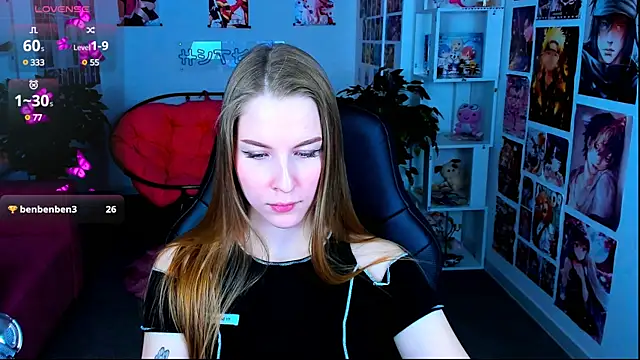 CuteMousee online show from February 3, 2025, 9:08 am