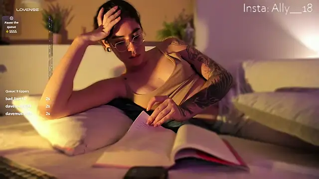 Ally addams online show from February 26, 2025, 9:55 am