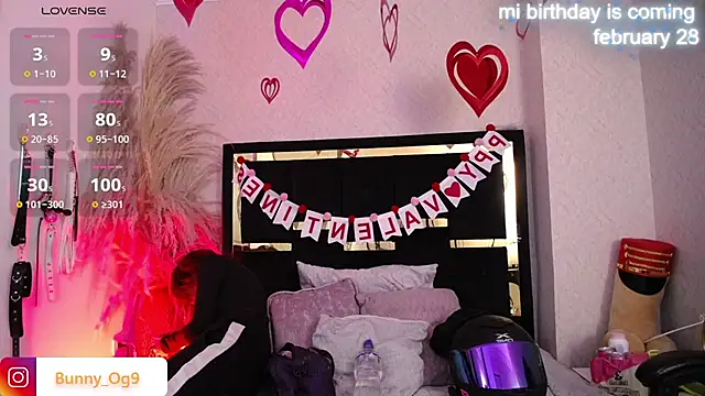 Bunny O online show from February 22, 2026, 12:46 am