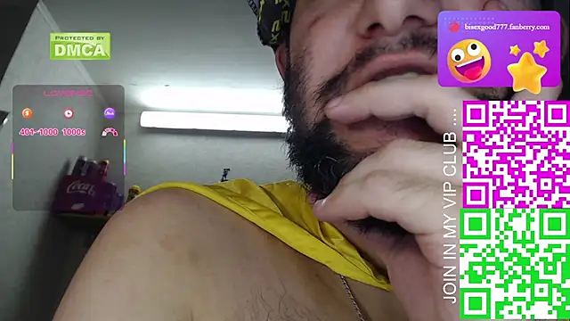 BISEXGOOD777 online show from October 3, 2025, 8:54 pm