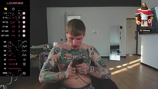 white King9999 online show from March 1, 2025, 1:07 pm