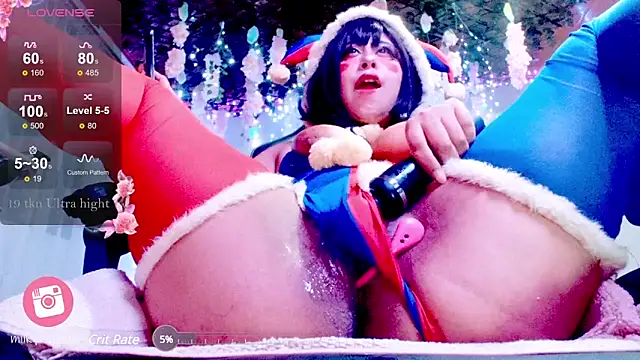 MilkyXSakura online show from February 1, 2025, 5:49 am