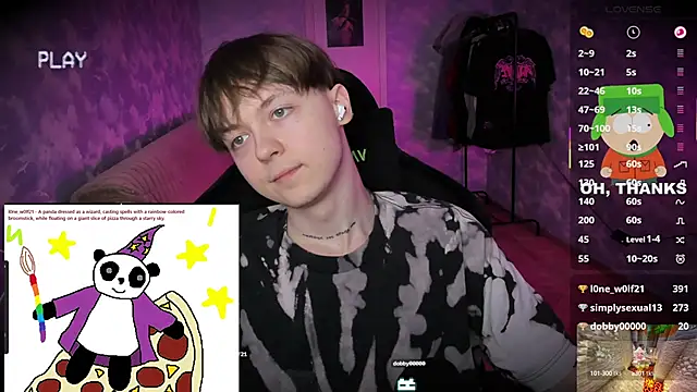 charonbaby1 online show from March 13, 2025, 10:32 pm