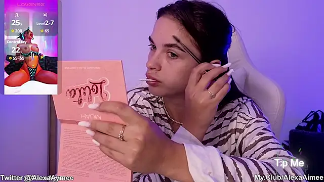 AlexaAimee online show from September 28, 2025, 1:12 am