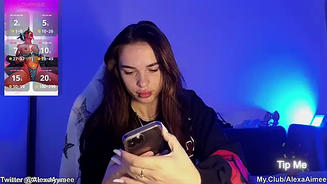 AlexaAimee online show from November 13, 2025, 2:26 am