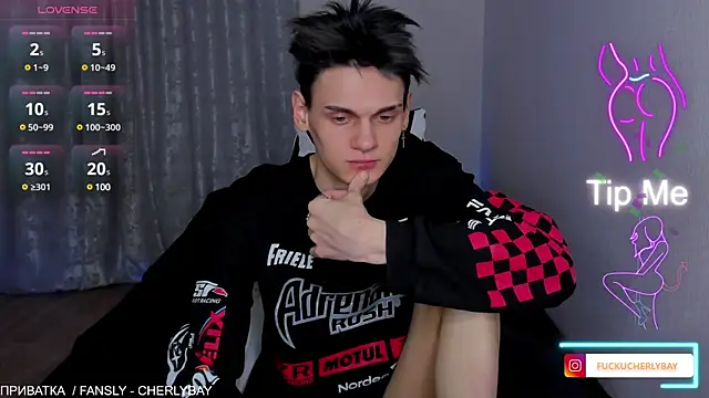 CHERLYBAY online show from February 26, 2025, 12:09 am