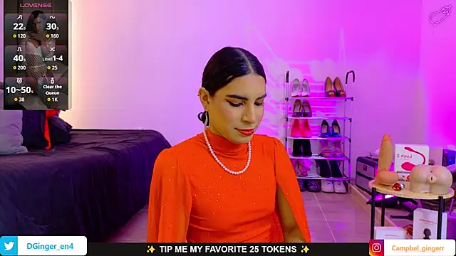 CampbelGinger online show from October 5, 2025, 1:18 am