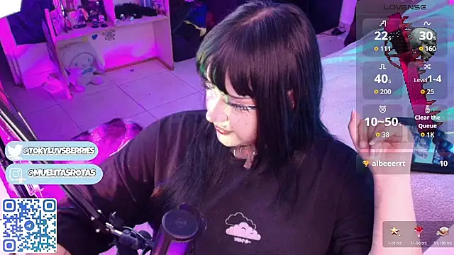 Snapshot of toky_doll chatting on May 10, 2026, 12:03 am toky doll online show from May 10, 2026, 12:03 am
