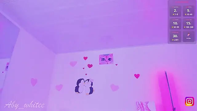 AbyWhitee online show from February 23, 2025, 6:07 am