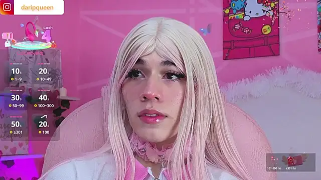 DaripQueen online show from January 9, 2026, 2:13 pm