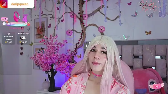 DaripQueen online show from March 19, 2026, 2:17 pm