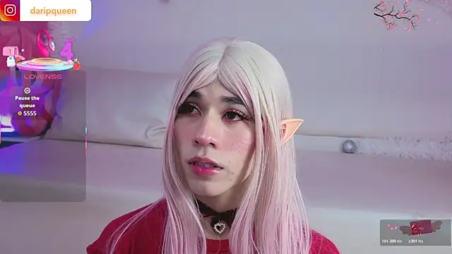 DaripQueen online show from December 19, 2025, 2:41 pm