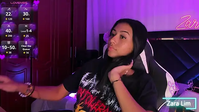 ZaraLim online show from September 10, 2025, 11:37 pm