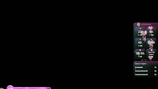 April Scarlett online show from March 21, 2025, 7:55 am