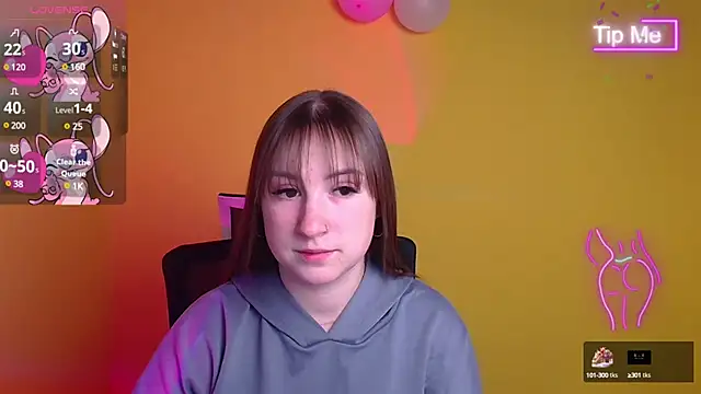 Evelina GG online show from February 25, 2025, 9:53 am