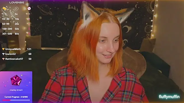 Fluffy muffin  online show from February 15, 2025, 10:10 pm