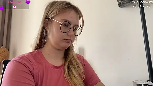 Snapshot of JacyWinslat chatting on April 26, 2026, 8:00 am JacyWinslat online show from April 26, 2026, 8:00 am