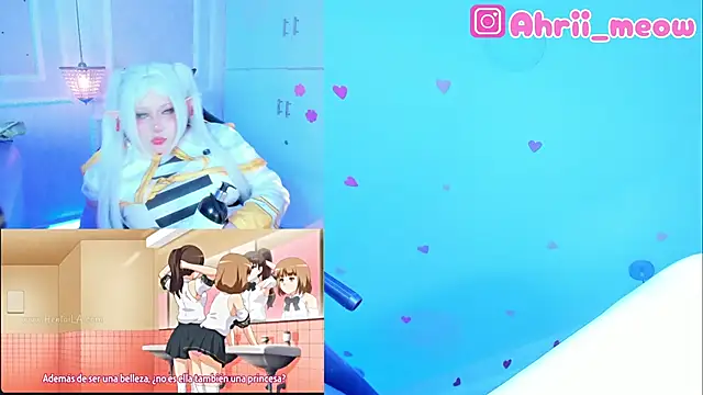 AHRI LEE online show from March 13, 2025, 4:49 am