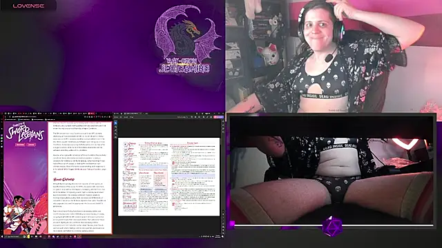 Rae-Suon online show from March 22, 2025, 1:32 am