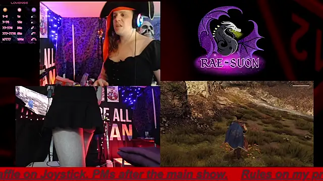 Rae-Suon online show from October 12, 2025, 2:35 am