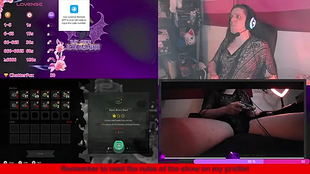 Rae-Suon online show from March 23, 2025, 2:15 am