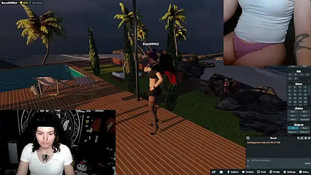 BrandiWRLD 999 online show from September 10, 2025, 9:47 pm