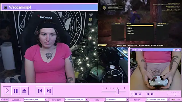 BrandiWRLD 999 online show from January 13, 2025, 1:45 am