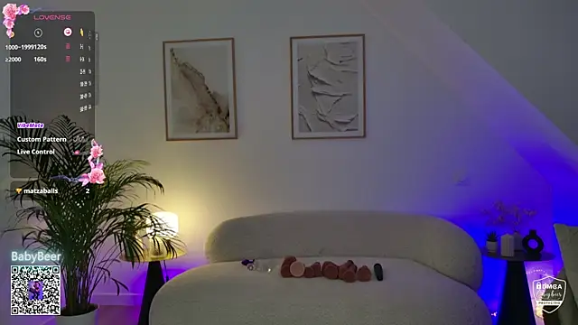 Snapshot of babybeerX chatting on October 22, 2025, 9:24 pm babybeerX online show from October 22, 2025, 9:24 pm