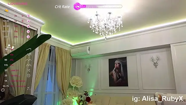 Alisa Ruby online show from March 22, 2025, 9:13 am