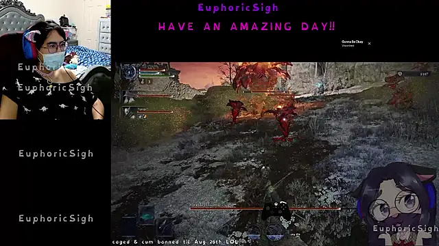 Snapshot of EuphoricSigh chatting on July 1, 2026, 8:47 am EuphoricSigh online show from July 1, 2026, 8:47 am