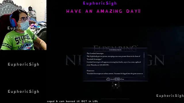 Snapshot of EuphoricSigh chatting on July 13, 2026, 3:06 am EuphoricSigh online show from July 13, 2026, 3:06 am