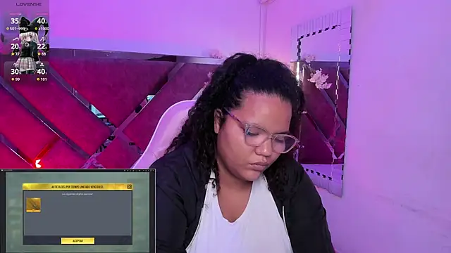 MhiaRey online show from January 12, 2026, 1:40 pm