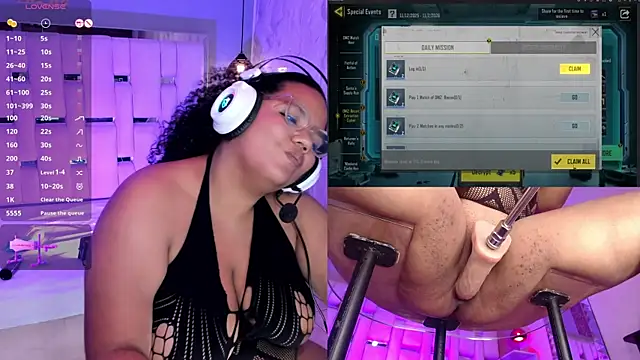 MhiaRey online show from December 20, 2025, 4:15 am