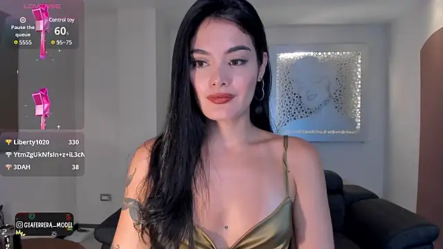 GiaFerrara online show from March 7, 2025, 1:31 am