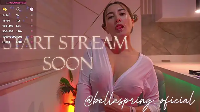 b3llaspringg online show from February 13, 2026, 11:05 pm