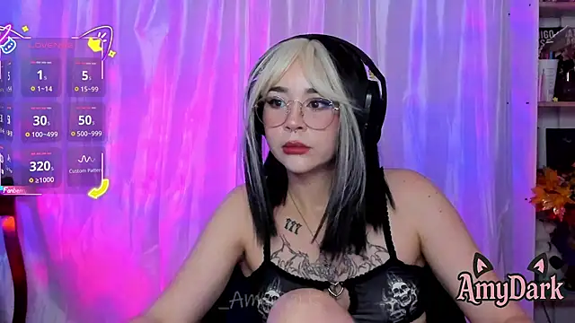  AmyDark online show from February 17, 2026, 10:18 pm