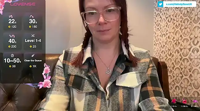 MelodyRoseUk online show from February 26, 2025, 11:11 am
