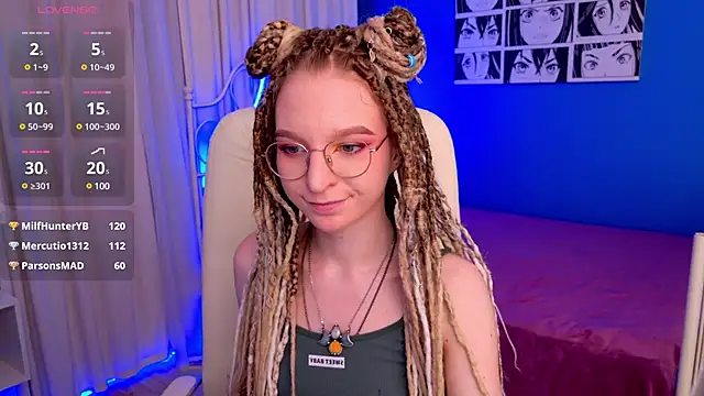 VioletShine online show from February 27, 2025, 6:53 pm