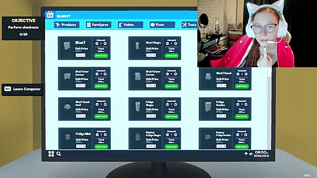 LilyFoxxx online show from February 22, 2025, 4:18 am