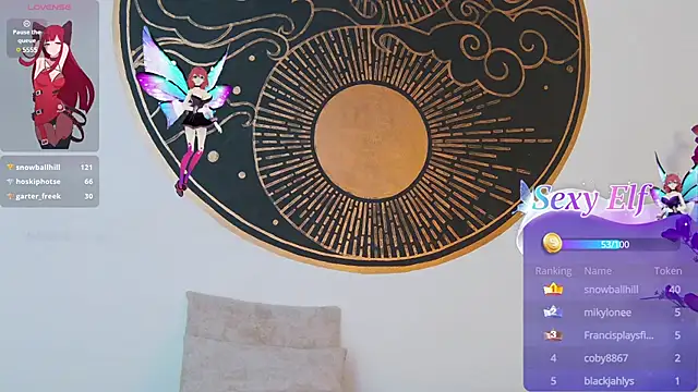 Snapshot of Lunamistyc chatting on March 21, 2025, 1:24 am Lunamistyc online show from March 21, 2025, 1:24 am