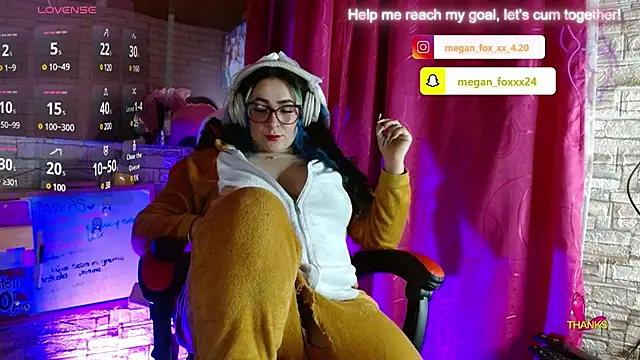 Meg4n 420 online show from March 5, 2025, 1:42 am