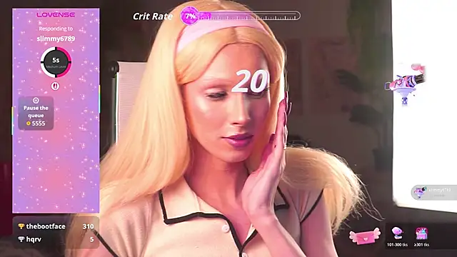 PamelamyDreamys online show from November 19, 2025, 9:31 am