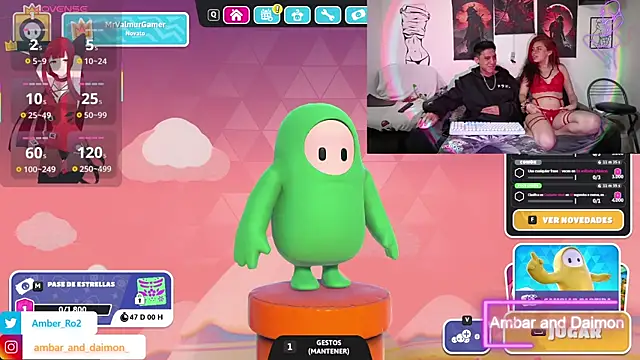 Ambar and daimon  online show from September 25, 2025, 11:49 am