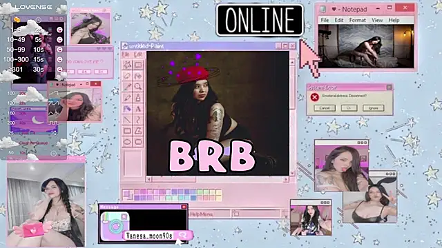 vanesa moon   online show from February 20, 2025, 11:10 pm