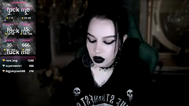 alexx succubus online show from March 11, 2025, 2:42 am