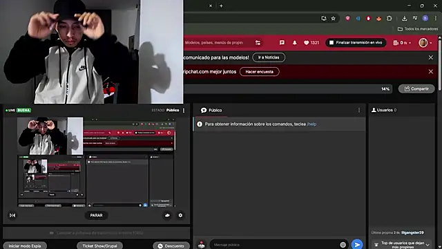 iamcloe 11 online show from October 22, 2025, 2:44 am