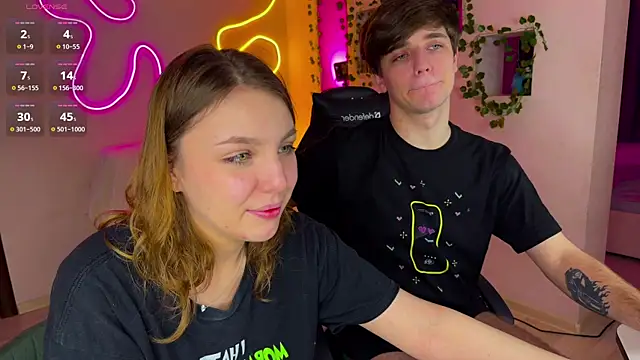 RobertAndLinela online show from March 14, 2025, 11:12 am