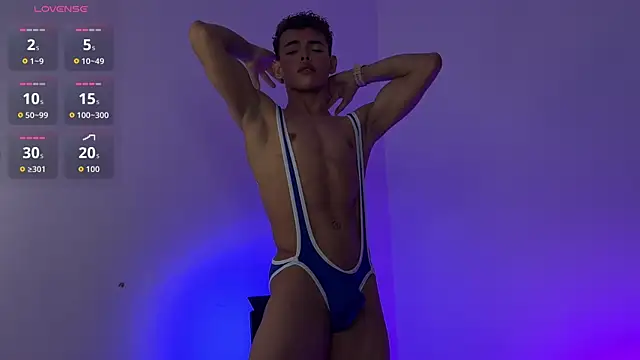 Nijinsky LatinBoy online show from May 23, 2026, 11:15 pm